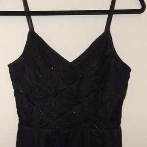 Chic Blumarine Black Midi Dress